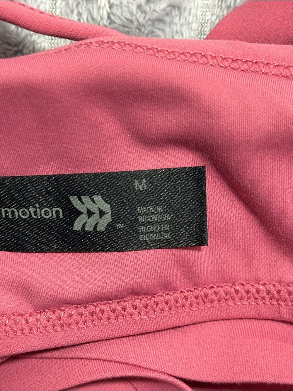 all in motion Rose Red Strappy Sports Bralette - Picture 3 of 4